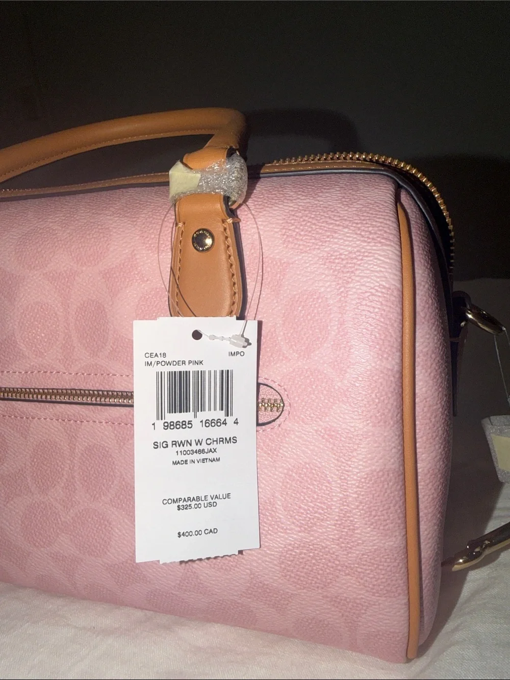 Coach satchel soft